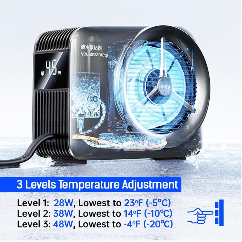VALUEAGLE Magnetic Phone Cooler, Phone Cooler Phone, pad Cooler, Phone Radiator with Liquid Cooling,Freeze in 15s, noiseless Cooling,for Phone/Tablet/Pad (Don't Support Wireless Charging) - Image 5